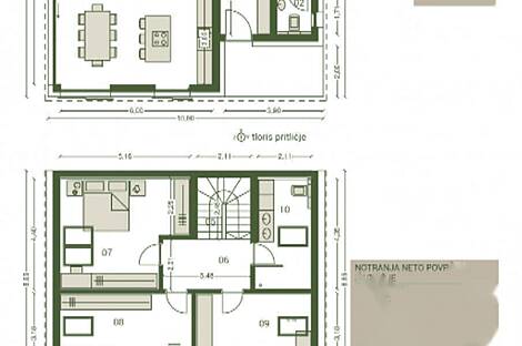 Квартира с четырьмя комнатами, совсем новая.: 3