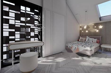 Квартира с четырьмя комнатами, совсем новая.: 7