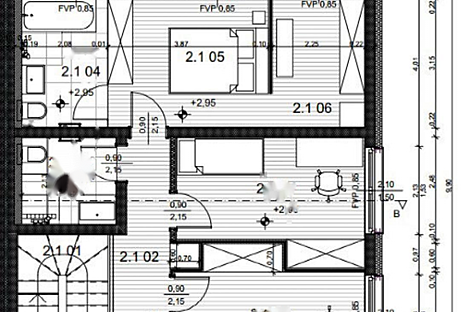 Четырёхкомнатная квартира на Новом Поле: 15