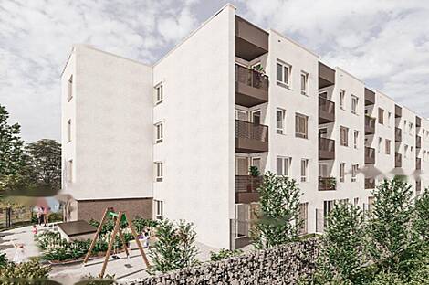 Жилая площадь, 3 комнаты, Новый Залог: 5