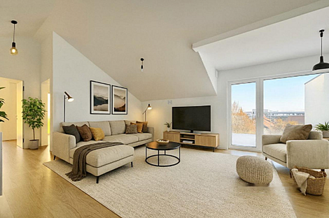 Трёхкомнатная квартира в Новы Чрнуче: 1