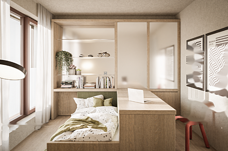 Квартира с четырьмя комнатами в районе Бежиград: 2