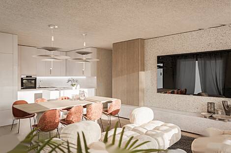 Квартира с четырьмя комнатами: 1