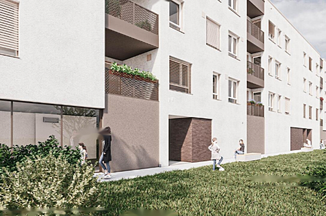 Новая квартира с четырьмя комнатами в залоге: 2