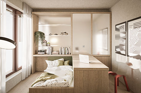 4-комнатная квартира, Бежиград: 1