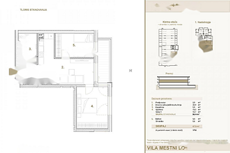 Квартира с тремя комнатами в Трново.: 5