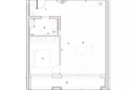 Двухкомнатная квартира в районе Бежиград.: 7