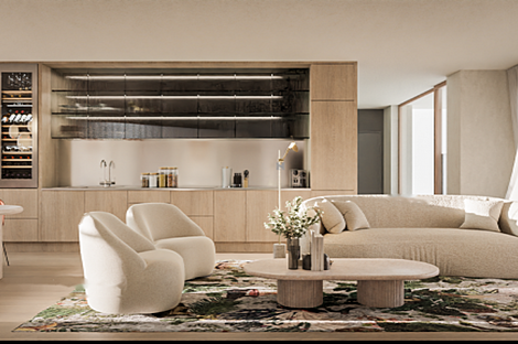 Трёхкомнатная квартира в районе Бежиград.: 7