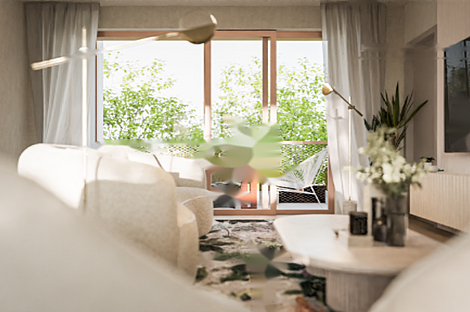 Трёхкомнатная квартира в районе Бежиград.: 13