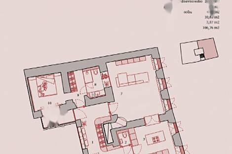 Четырехкомнатная квартира в центре Любляны: 14