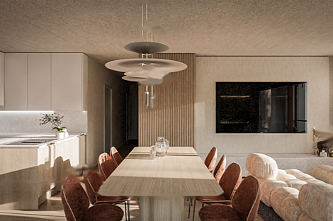 Четырехкомнатная квартира в районе Бежиград, Новая Любляна.: 9