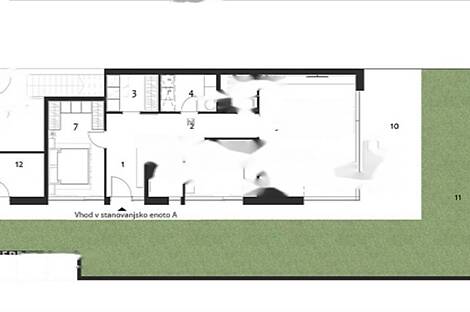 Квартира с тремя комнатами в Станежичах: 15