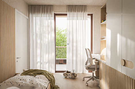 Трехкомнатная квартира в районе Новая Бежиград: 16