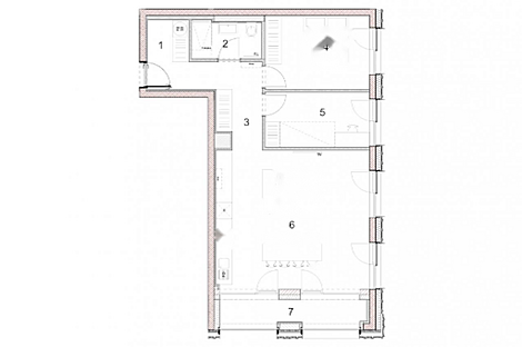 Трехкомнатная квартира в районе Новая Бежиград: 19