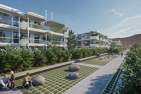 Квартира с четырьмя комнатами в районе Рудника.: 2