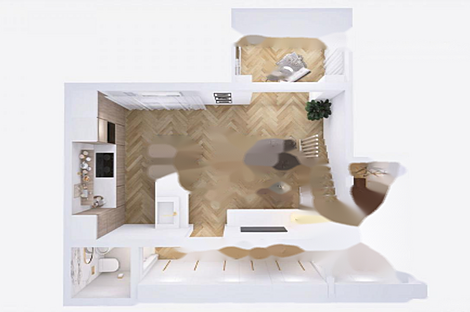 Квартира с тремя комнатами в Зупанчичевой Яме: 15