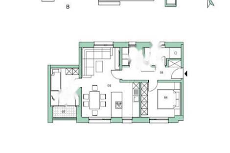 Квартира с тремя комнатами в Бежиграде.: 4