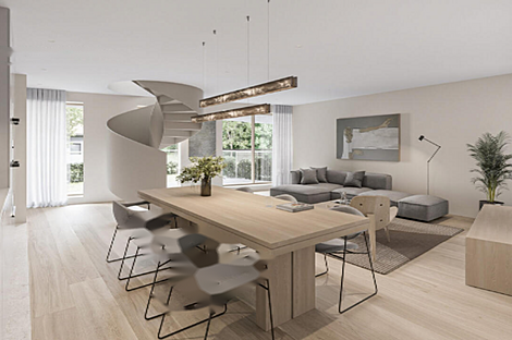 Квартира с четырьмя комнатами в районе Дравлье: 1