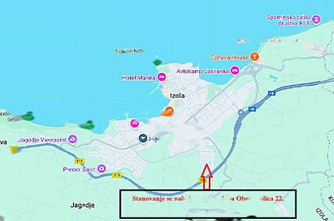 Двухкомнатное жилье в Изоле: 21