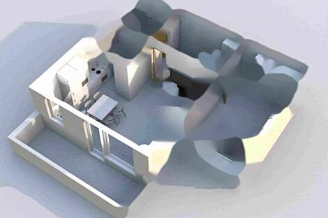 Коперская квартира с двумя комнатами: 12