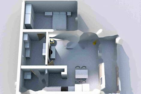 Коперская квартира с двумя комнатами: 13