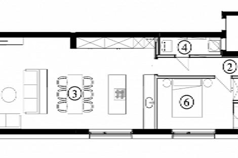 Апартаменты возле пляжа в Портороже: 10
