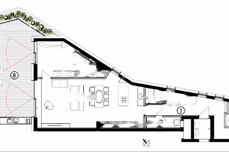 Квартира с тремя комнатами у побережья: 10