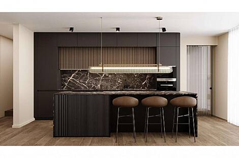 Дом с террасой в районе Ново Шмартно под Шмарно Горо в Любляне.: 14