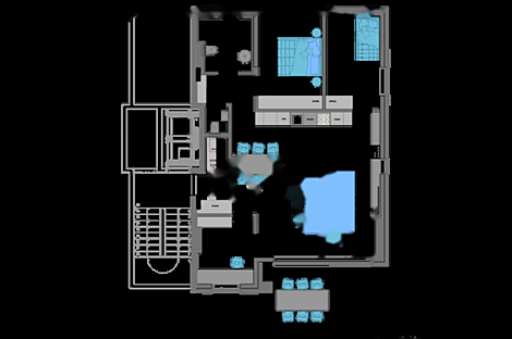 Квартира с тремя комнатами на улице Изола: 2