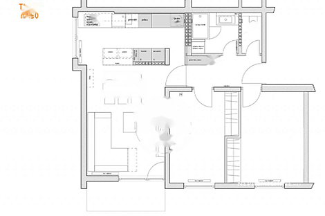 Трехкомнатная квартира в районе Водмат: 13