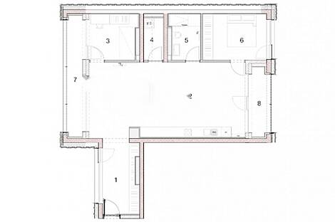3-комнатная квартира ЛЮ Бежиград: 19