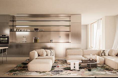 Трёхкомнатная квартира в Бежиграде: 3