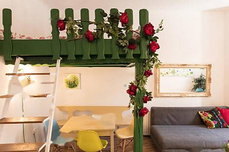 Квартира с 2,5 комнатами, расположена в Старом Любляне на улице Трубарева: 6