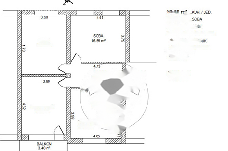 3-комнатная квартира в Новой Шишке: 6