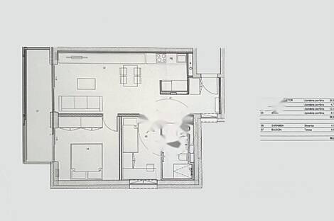 Новая Бежиград, квартира с 2.5 комнатами: 20