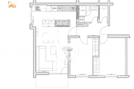 Квартира с тремя комнатами в Водмате: 13