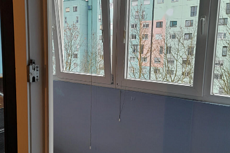 Однокомнатная квартира-студия расположена на Брилей улице: 6