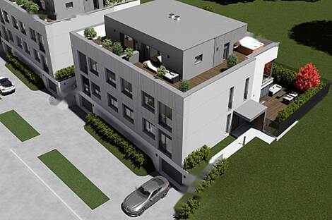 Много комнатная квартира в районе Подутика.: 17