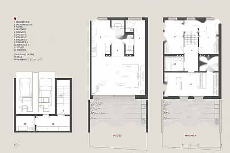 Резиденция Озеро, дом с террасой.: 13