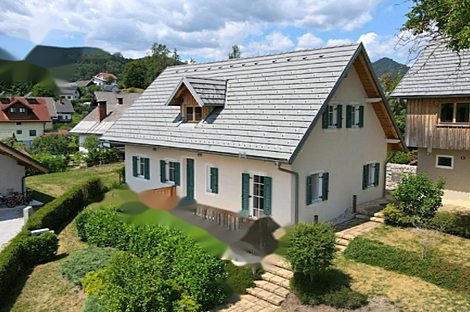 Дом в Бледе с обзором на замок: 4