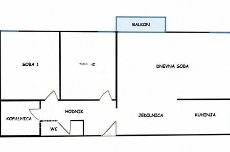 Квартира с четырьмя комнатами, расположенная в Новых Чернучах.: 20