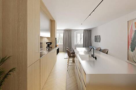 Двухкомнатная квартира в центральном районе: 10