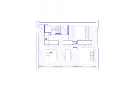 Квартира с двумя комнатами в Бежиграде: 15