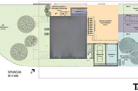 Квартира с четырьмя комнатами: 14