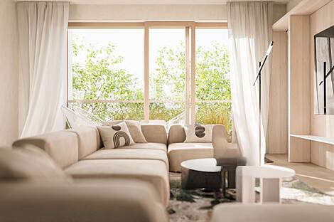 Трёхкомнатная квартира в Бежиграде: 2