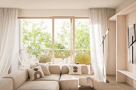 Трёхкомнатная квартира в Бежиграде: 3