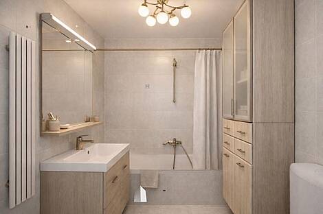 Квартира с двумя комнатами в районе Бежиград.: 3