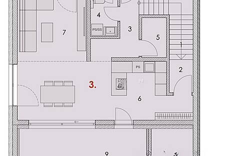 Квартира с четырьмя комнатами в районе Бежиград: 23