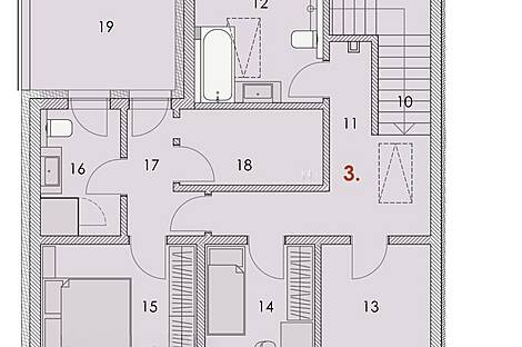 Квартира с четырьмя комнатами в районе Бежиград: 24