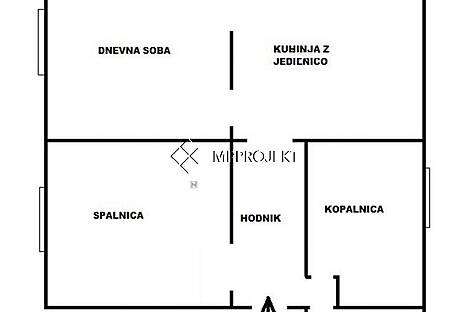 Трёхкомнатная квартира в Новом Руднике: 10